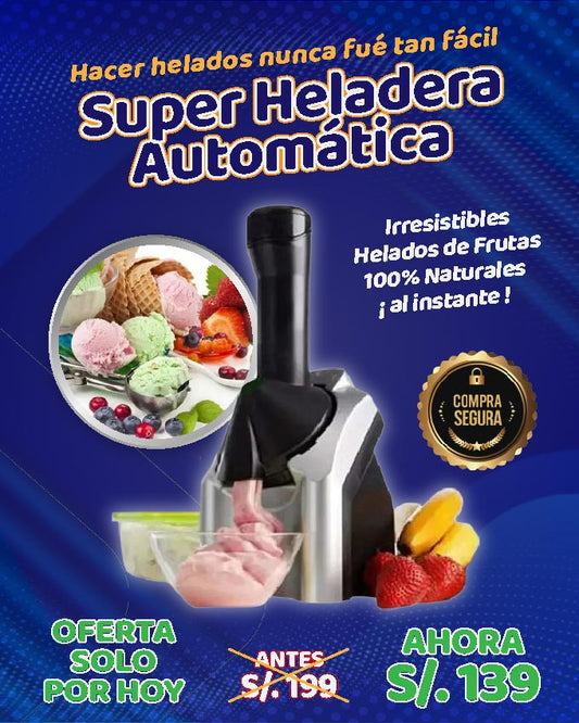 SUPER HELADERA AUTOMÁTICA